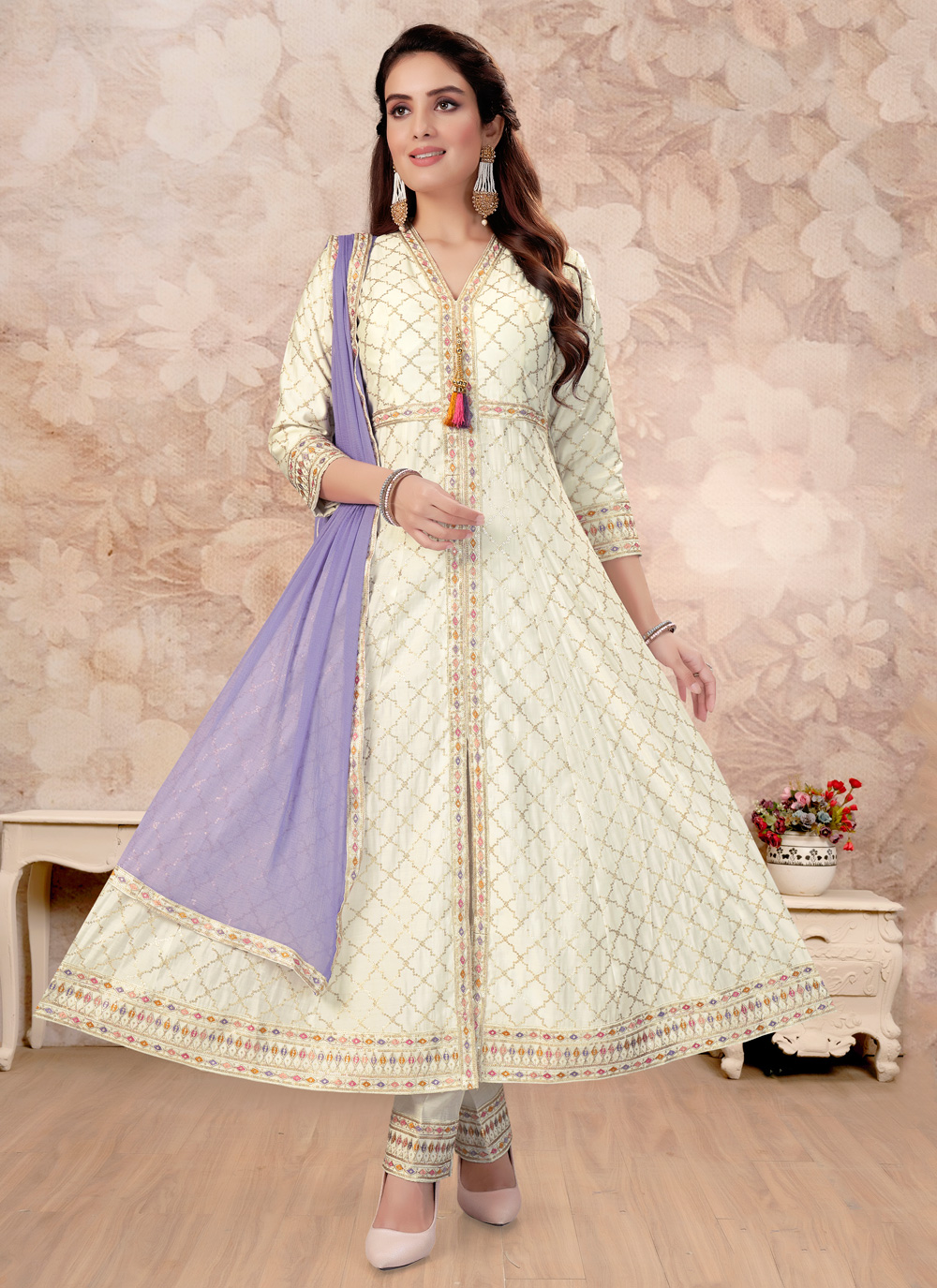 Georgette Wedding Wear Ready Made Dress at Rs 1645/piece in Surat | ID:  24758983862