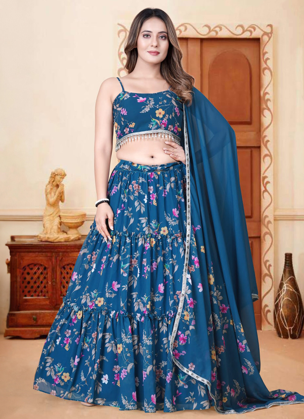 R N Enterprise Embroidered Semi Stitched Lehenga Choli - Buy R N Enterprise  Embroidered Semi Stitched Lehenga Choli Online at Best Prices in India |  Flipkart.com