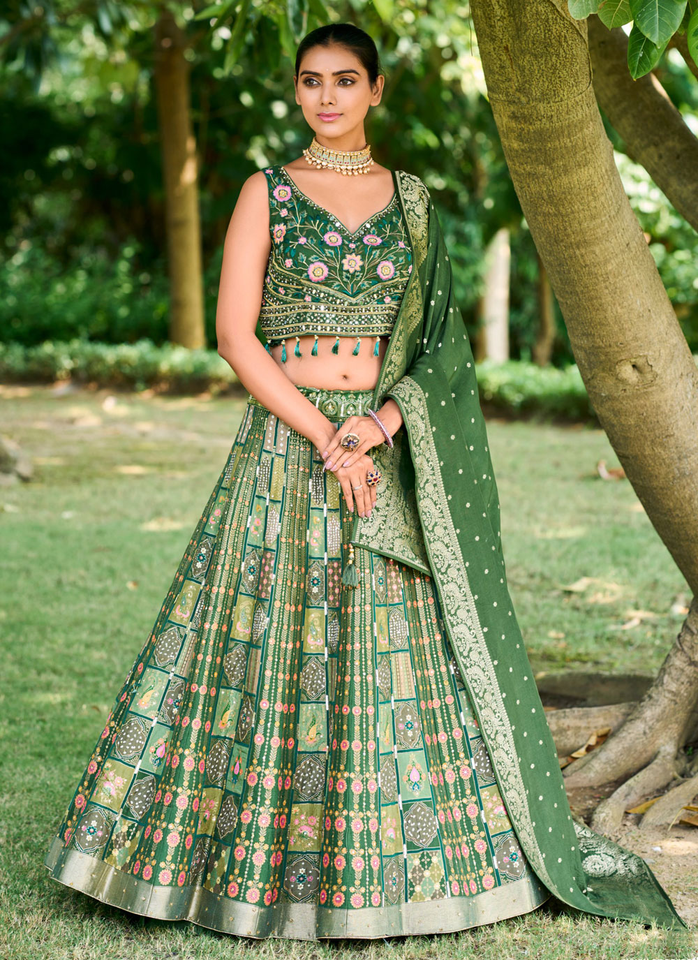 Jewellery to wear With Lehenga: A Must For Wedding! - Styl Inc