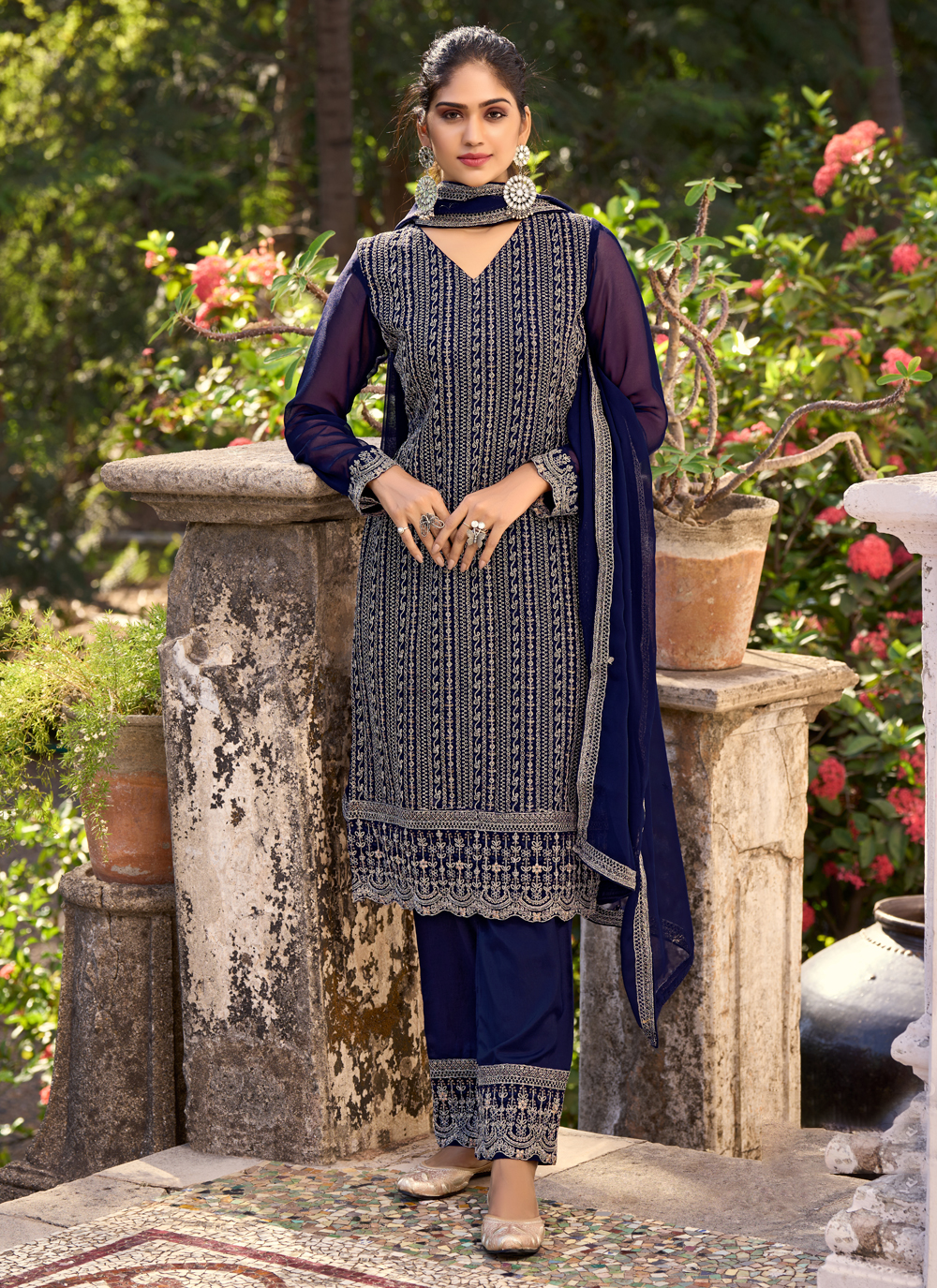 Elegant Salwar Kameez With Pearl Dupatta for Women, Hania Aamir Inspired Salwar  Suit, Pakistani Suits, Stitched Salwar Kameez - Etsy Finland