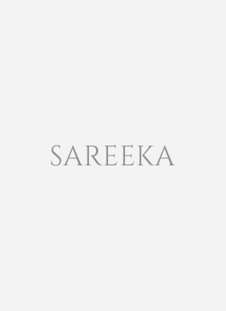 Grey Banarasi Silk Mirror Classic Saree